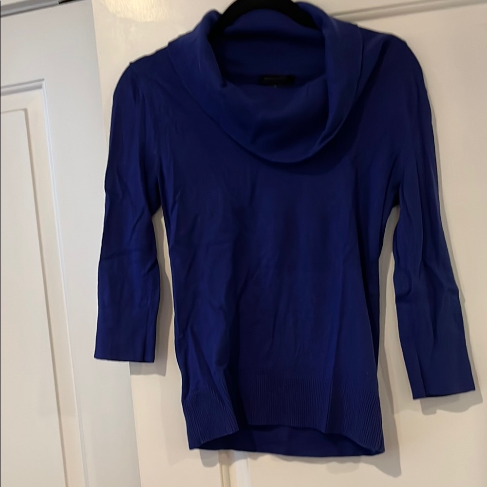 Banana Republic Royal Blue 3/4 Sweater